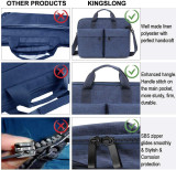12 inch ANTI-RFID Fashion Comfortable Breathable Polyester Laptop Bag with Handle Shoulder Strap