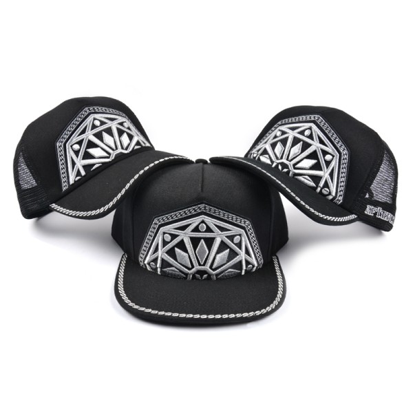 cheap embroidered mesh cap custom hip-hop vintage trucker hat