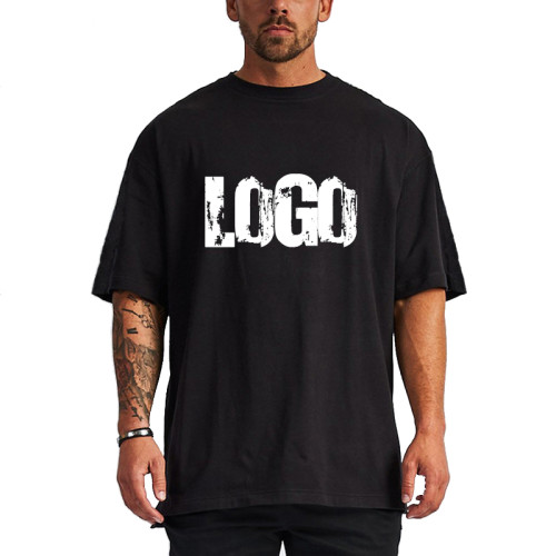 180gsm 100% Cotton Blank t-shirts for Gold Printing Men Customized Branded With Promotion Logo Tees Round Neck Plus Size TShirts