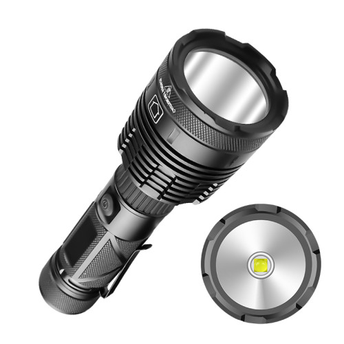 Super Bright LED Flashlight 3 Lighting Modes Telescopic Zoomable T6 light By 26650 Battery for outdoor Camping