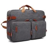 Multi-Functional Convertible Messenger Business Briefcase Shoulder Bag Laptop Case with Handbag