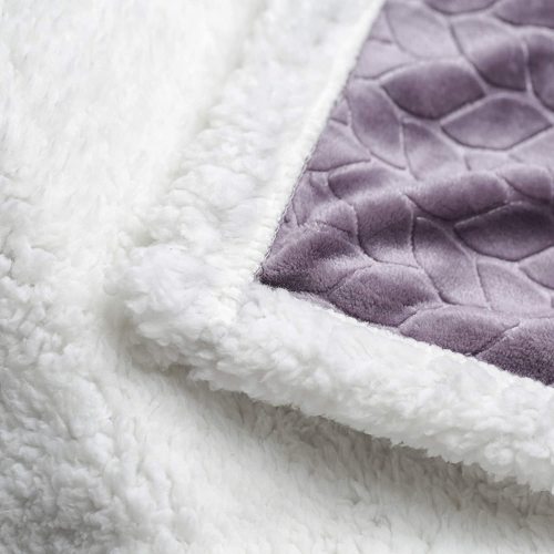 Custom Super Long Plush Warm Decorative Shaggy Fleece Throw Blanket