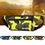 Small sport fanny waist pack travel hiking stretch belt waterproof running canvas nylon waist bag