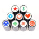 Professional No Fade Fast Dry Golf Ball Stamp with Quick Drying Ink as Picture Availble Bulk Packing Plastic CN;ZHE 2.1cm 5.5cm