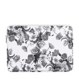 Laptop Sleeve 14inch Flower Printing Shock Resistant Notebook Protective Bag Carrying Case Compatible for 2020 MacBook 16inch