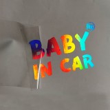 custom waterproof decorative rainbow car colour sticker cut out designs