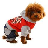 Pet Fashion Clothing Custom Printed Dog Hoodie