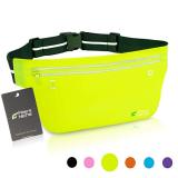 Reflective invisible waist bag sport running belt waterproof fanny pack for cell phone waist
