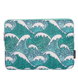 Laptop Sleeve 14inch Flower Printing Shock Resistant Notebook Protective Bag Carrying Case Compatible for 2020 MacBook 16inch