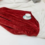Sherpa Fleece Blanket Throw Size Taupe Plush Throw Blanket Fuzzy Soft Blanket Microfiber