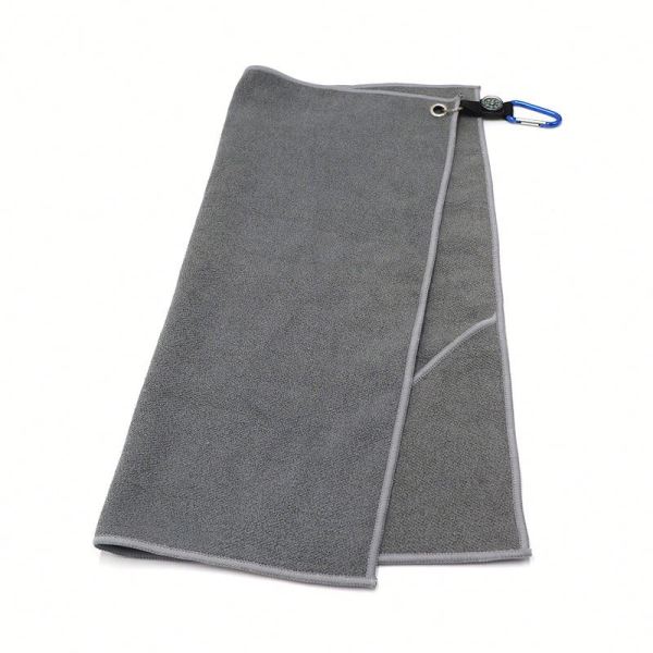 High Quality Attached with Compass or Temperature Personalised Golf Towel