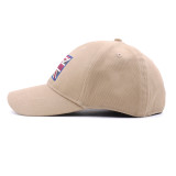 Personalized custom flag embroidery logo cotton hat baseball hats caps