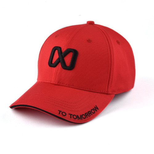 popular cotton cap baseball,red cotton cap baseball