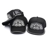 cheap embroidered mesh cap custom hip-hop vintage trucker hat