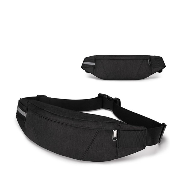 wholesale fashion adjustable belt unisex polyester travel sport  fanny pack waist bag