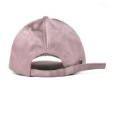 Wholesale blank fashion trend stylish pink satin baseball caps for women