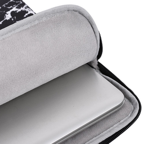 11 12 13 14 15 15.6 inch digital printing fashion elegant honorable marble laptop bag laptop sleeve for MacBook