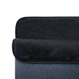 Reyon Amazon Hot Sale Deep Blue Durable And Waterproof Polyester Business Outdoor Travel Laptop Sleeve