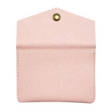 Brown Color Slim Thin Pocket Genuine Leather Card Holder Bag
