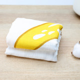 2-Layers Big Position Baby Muslin Swaddle Toddler Blanket (47x47'')