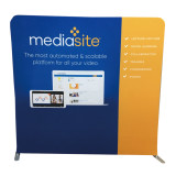 Trade show fabric photography display 8 feet backdrop