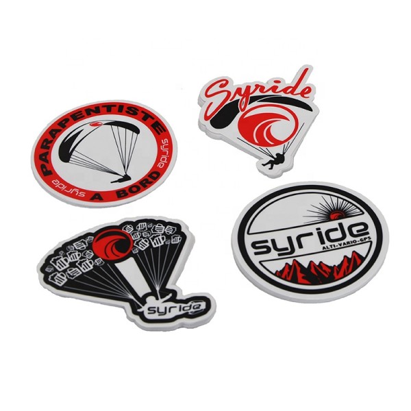 custom lable stickers waterproof weatherproof car PVC stickers peace creator for inkjet