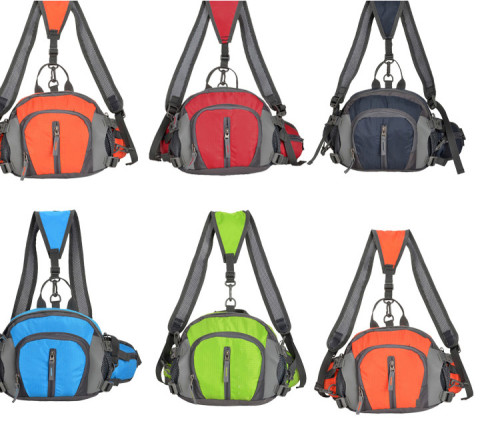 High quality durable vintage outdoor sport waist bag fanny pack wholesale for camping hiking