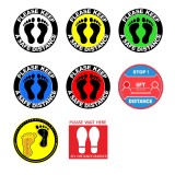 Custom Hot selling safety warning sign PVC outdoor warning sticker