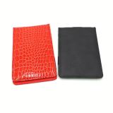 Custom Logo Leather  Golf Scorecard Holder with Insert Card