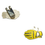 High Quality Blue/Yellow/White Glove-shaped Steel Golf Magnetic Hat Clip