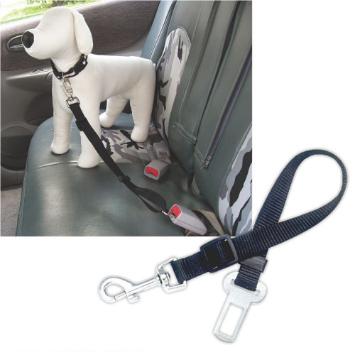 Durable Simple Polyester Pet Leash Adjustable Pet Car Seat Belt