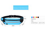 Hot Fashion Wholesale Customize Reflective Fanny Pack Waterproof Outdoor Sports Waist Bag Running Hiking Gym fanny Bag