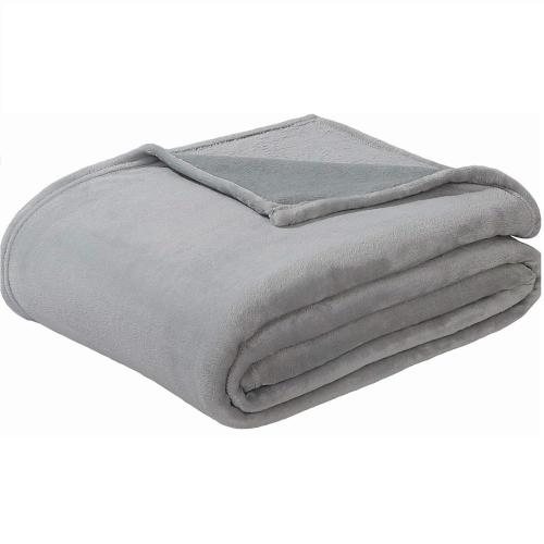 hot selling flannel fleece luxury blanket 100% polyester flannel throw blanket