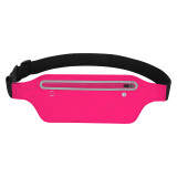 Hot products 2020 OEM lightweight reflective PU cell travel running fanny pack waist bags