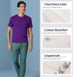 Promotional T Shirt 100% Cotton Tee Shirts Stylish O-neck T-shirt for Company Employees China Custom Printing Logo T Shirts