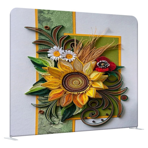 Wholesale Custom Single Or Double Sided Custom Design Tension Fabric Christmas Party Backdrop Photography Wall Display