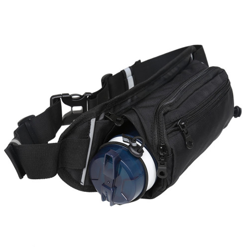 2021 Customized new multifunction water bottle holder waist bag Travel Sport Fanny Pack with large pocket