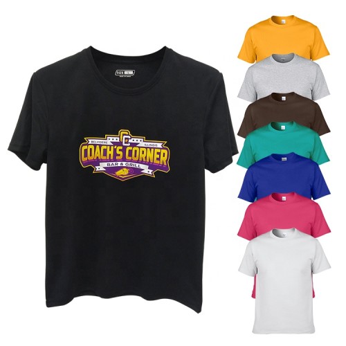 High Quality New Style Full Color Logo Custom Wholesale Price T Shirt