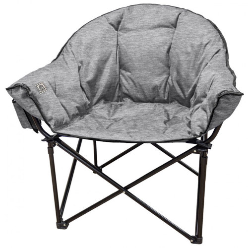 club seat Oversized Saucer Moon Folding Camping Chair Padded Seat