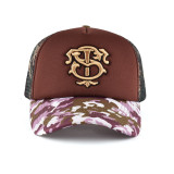Wholesale Classic Custom Design Your Own 3D Embroidery Logo 5 Panel Gorras Mesh Trucker Caps Hats Mens