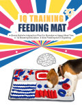 Hot sale durable cute dog food mat waterproof dog snuffle feeding mat