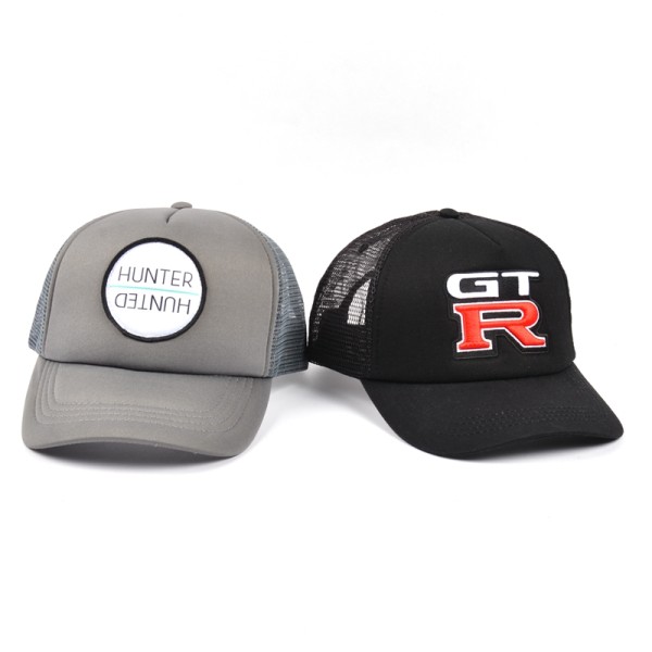 wholesale five panel design your own mesh trucker hat