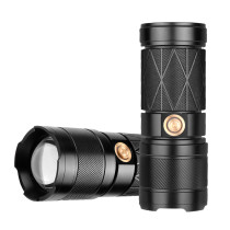 Led flashlight 5modes 300 meters long shot Telescopic zoom usb flashlight XHP90.2 and with 6 led torch lanterna