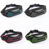Hot selling waterproof sport running waist bag fashion fanny pack with earphone hole