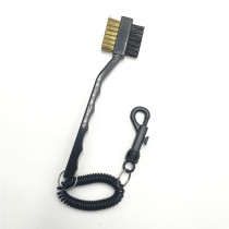 Wholesale Customize Golf Club Cleaning Brush With Hook And Rubber Band