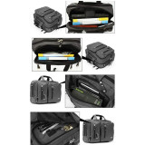 Laptop Bag Convertible Backpack Business Briefcase Messenger Bag Water Resistant Travel Rucksack for 17.3 Inch Laptop for Men