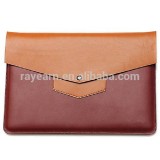 13.3 Inch PU Leather Professional Protective Carrying Laptop Sleeve For Macbook Air/ Pro 13inch with Magnetic Button