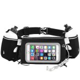 Hot sale reflection waist bags runners waterproof phone bag belt bumbag sports men women running belt with water bottle