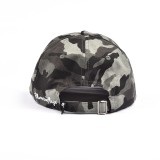Camouflage 3d embroidery sports cap 6 panel dad hats
