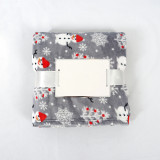 New product christmas warm flannel fleece throw blanket for gift
